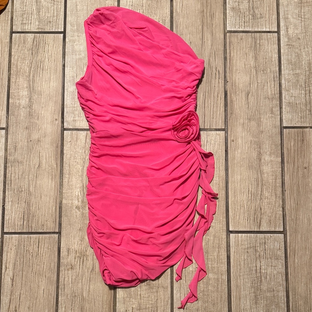 SHEIN Vibrant Pink Dress